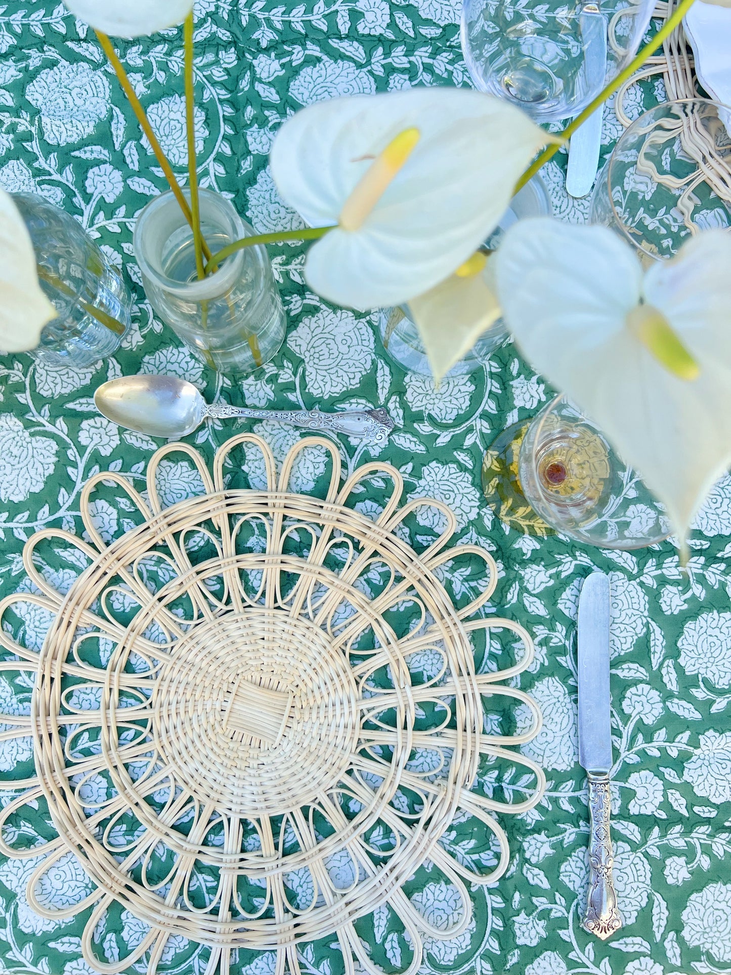 Rattan Place Mats - Set of 4