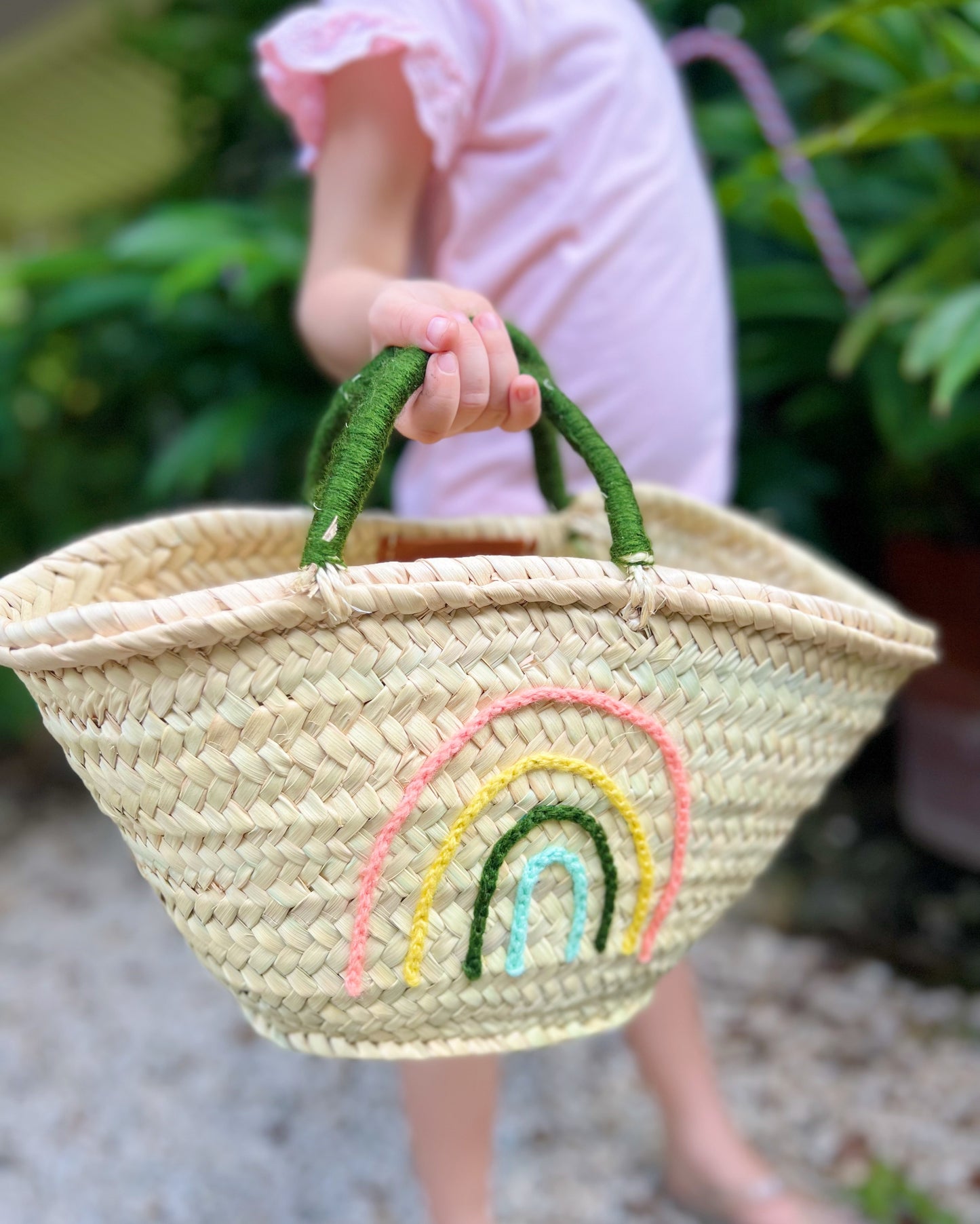 Single Rainbow Basket