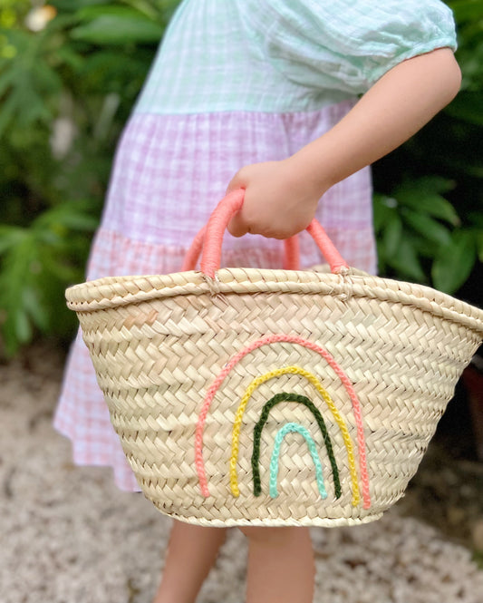 Single Rainbow Basket